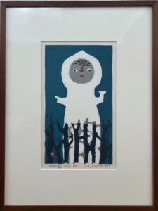★値段交渉OK★【版画】畦地梅太郎 「かぶと虫」 畦地梅太郎 あとりえ・う web shop 木版画 その他